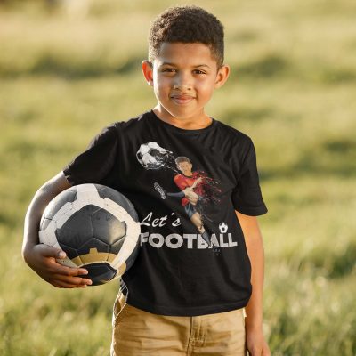 Personalized Football T-shirt for Boys and Girls