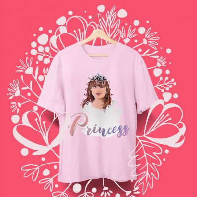 Princess T-shirt for Toddlers - Personalized