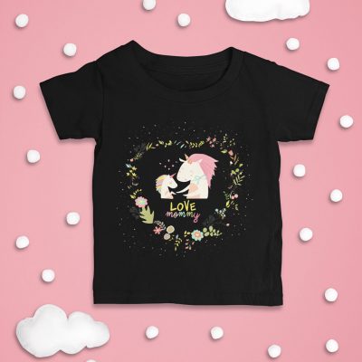 Mommy and Baby Unicorn Tshirt for toddlers