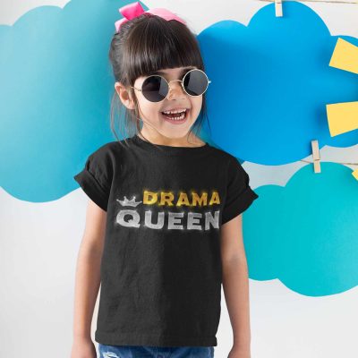 Drame Queen T - Shirt For Girls